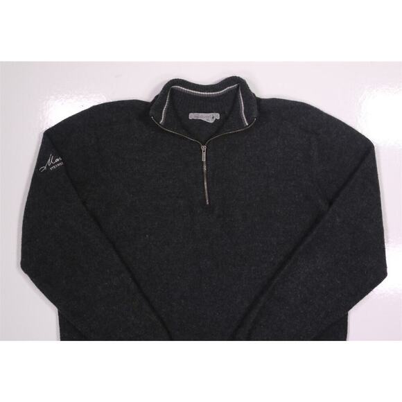 SmartWool x Marabou Ranch Steamboat Springs 1/4 Zip Pullover Sweater~ Medium - Picture 2 of 7